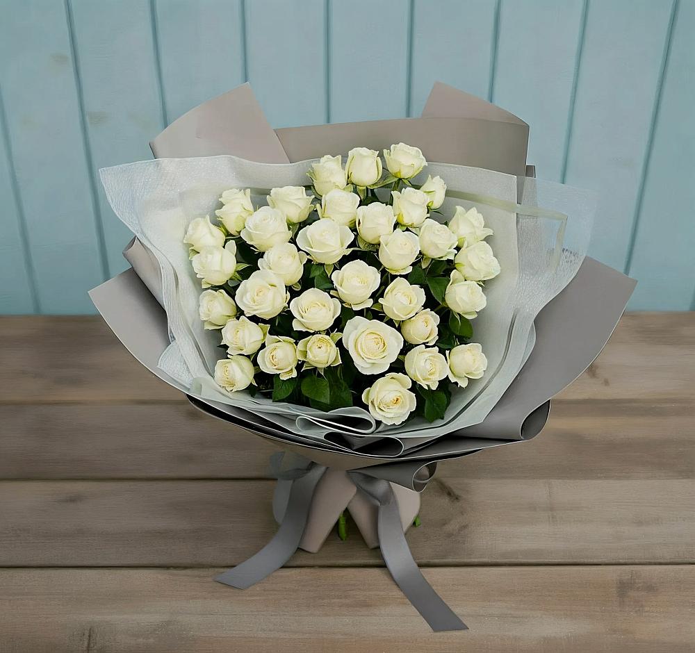Букет Белоснежная нежность в Михайловске Свердловской области