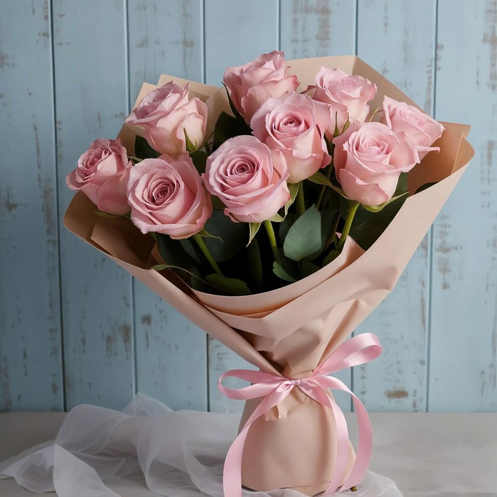 Букет цветов из: Розы в Михайловске Свердловской области