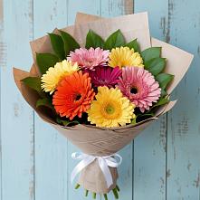 Букет цветов из:  Герберы в Михайловске Свердловской области