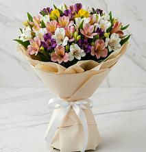 Букет цветов из:  Альстромерии в Михайловске Свердловской области