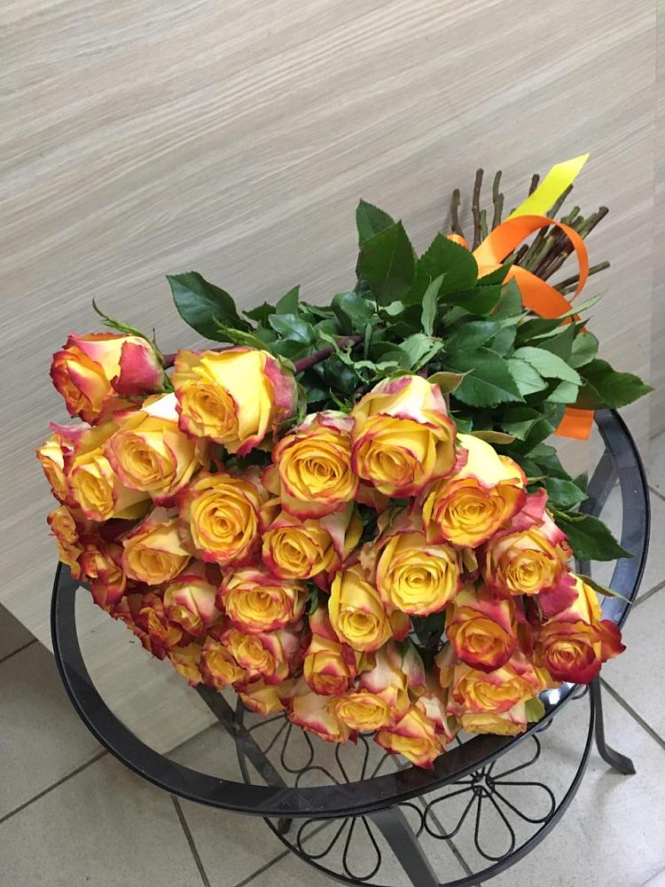 Букет Желтые розы в Михайловске Свердловской области