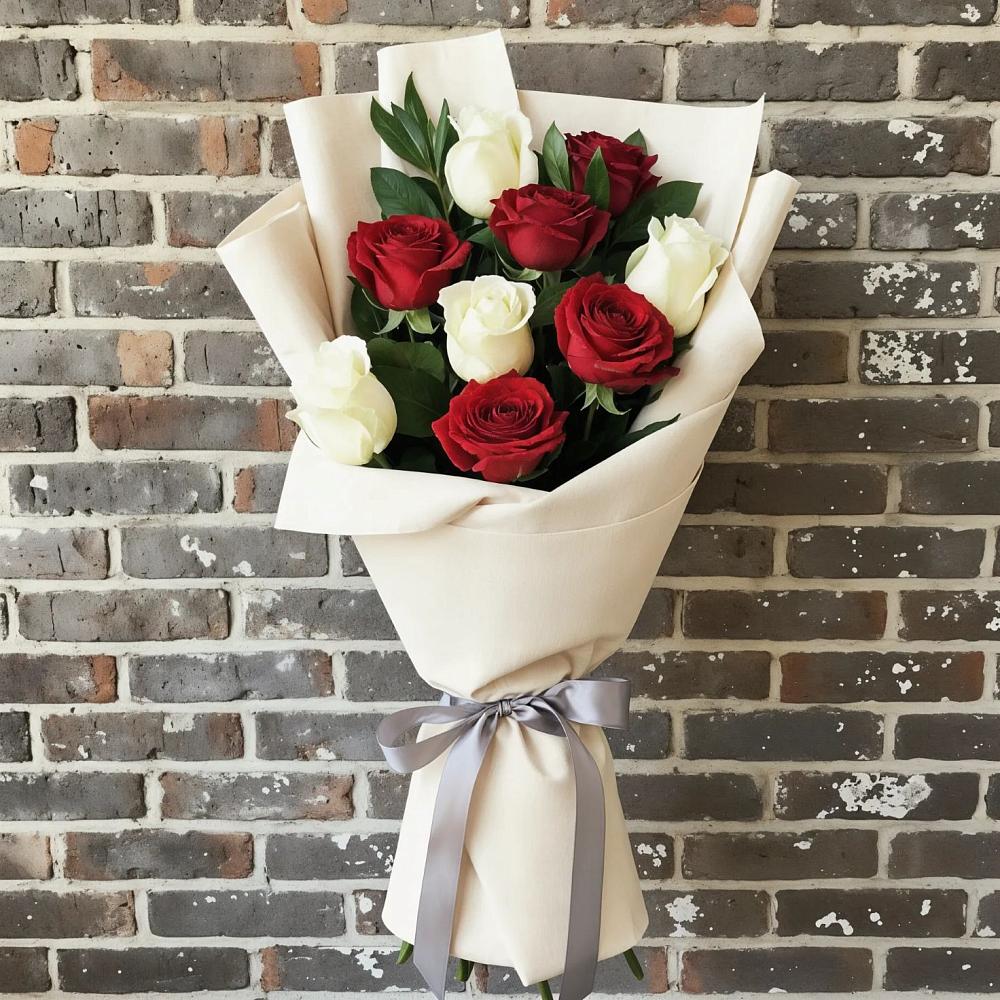 Букет цветов из: Розы в Михайловске Свердловской области