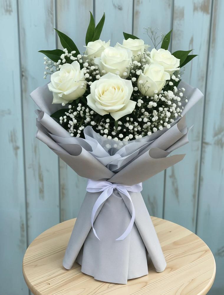 Букет цветов из: Розы в Михайловске Свердловской области