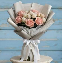 Букет цветов из:  Розы в Михайловске Свердловской области