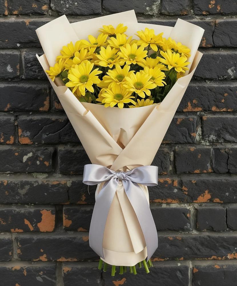 Букет цветов из: Хризантемы в Михайловске Свердловской области