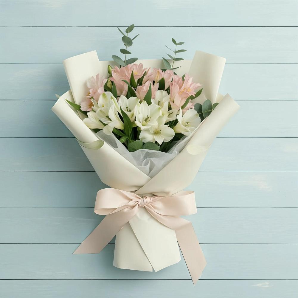 Букет цветов из: Альстромерии в Михайловске Свердловской области