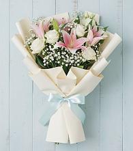 Букет цветов из:  Лилии в Михайловске Свердловской области