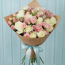 Букет цветов из:  Розы в Михайловске Свердловской области